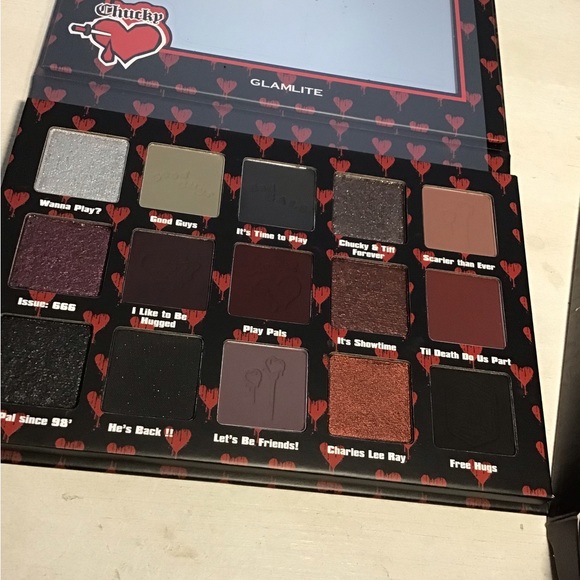 Glamlite Makeup Glamlite Chucky Bundle 2 Lip Kits Mirror Eyeshadow